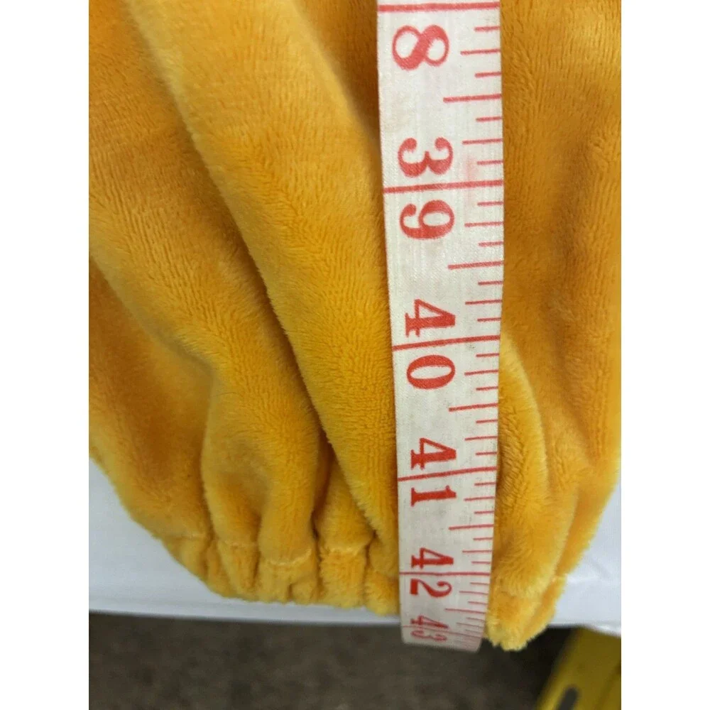Disney Lion King Simba Kids Costume 4T Plush One Piece Jumpsuit Hood Yellow